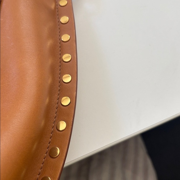 Isabel Marant Asli Leather and Suede Crossbody Bag. - Picture 12 of 12